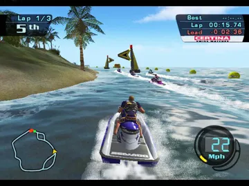 Splashdown (USA) screen shot game playing